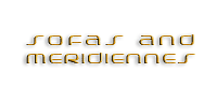 Sofás y meridiennes