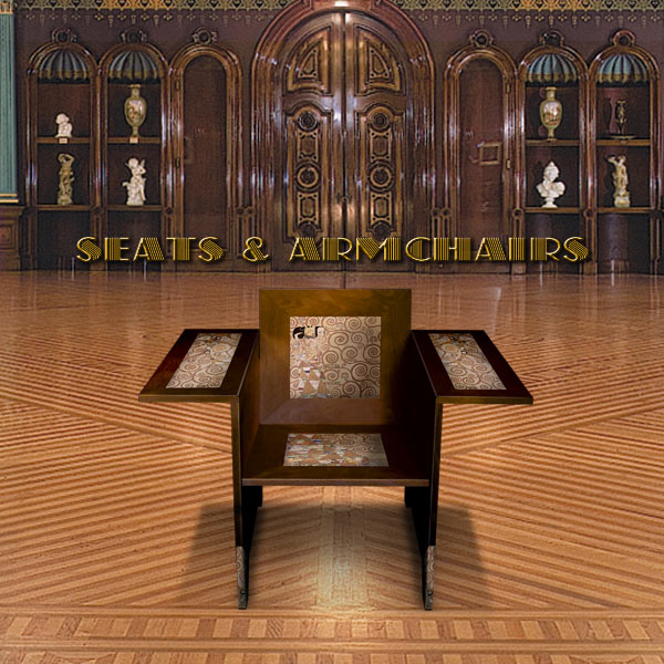 SILLONES Y SILLAS. DISENO DE MUEBLES DE ARTE DE LUJO